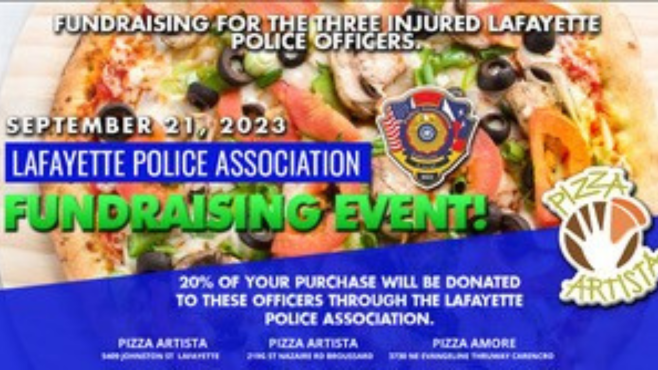 Lafayette Police Association Fundraiser tomorrow in Acadiana